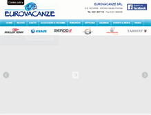 Tablet Screenshot of euro-vacanze.it